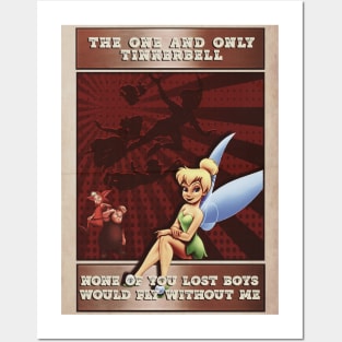 Too fly tinkerbell Posters and Art